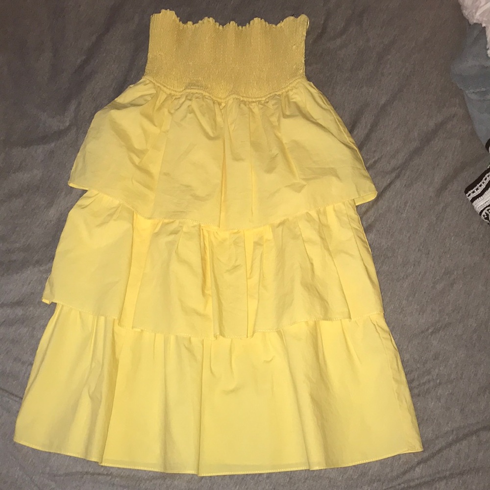 ZARA yellow dress